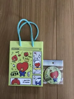 BT21 クッキー手提げ缶バッチ