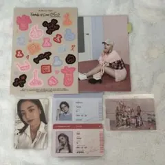 TWICE ジヒョ トレカ サナ ダヒョン 証明写真 ジョンヨン ポストカード