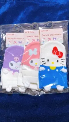 新品♡サンリオ♡ソックスセット♡9〜14㌢