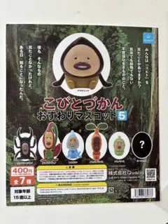 こびとづかん おすわりマスコット５ シークレット　ホットアカバネ