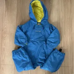 mont-bell ベビーアウター 90サイズ 青