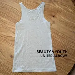 BEAUTY&YOUTH UNITED ARROWS タンクトップ シルバーのサムネイル