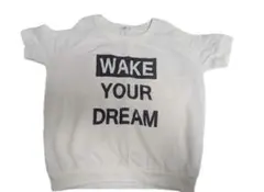 C-O-L-Z-A 肩出し ロゴTシャツ 半袖 ホワイト