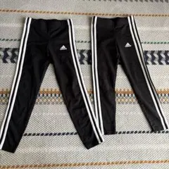 アディダス キッズスパッツ 2点セット　120.130