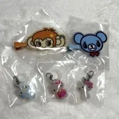 キティめじるしアクセサリー ナルミヤ前髪クリップ まとめ売り