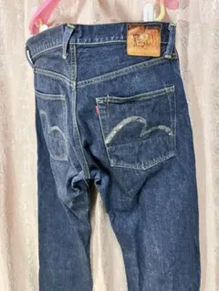 EVISU エヴィス 2001 no.3 ジーンズ カモメ ホワイト デニム - メルカリ