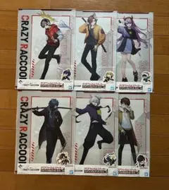 Crazy Raccoon 一番くじ クリアファイル 6種 だるまいずごっど他