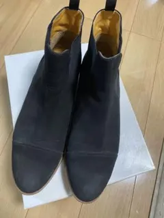 LANVIN en Bleu ブラック サイドゴアブーツのサムネイル