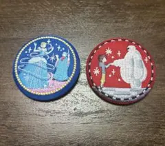 ディズニー 刺繍缶バッチ