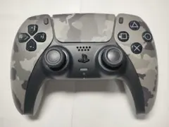 【動作良好】DualSense PS5コントローラー グレーカモフラージュ