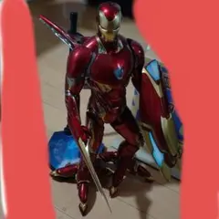 アイアンマンフィギュア 可動式 赤金 約30cm - メルカリ