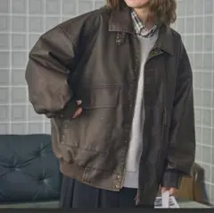 タグ付き新品　ヴィンテージライク　オーバーサイズブルゾン