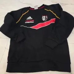 adidas 黒 トレーナー160センチ　美品
