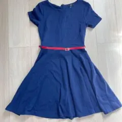 H&Mミニフレアワンピース・ベルト付き