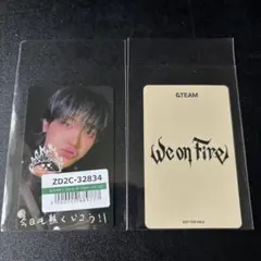 &TEAM We on Fire ラキドロ Weverse 手書きデコトレカ &TEAM ケイ We on Fire ユニバ ラキドロ 手書きデコ トレカ - メルカリ