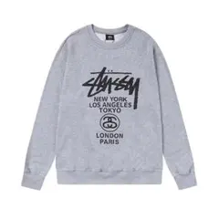 Stüssy グレー スウェット トレーナー