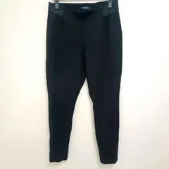 チャップス スキニーパンツ テーパード L 黒 レーヨン ナイロン ストレッチ