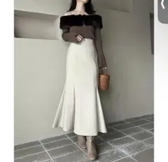 one after another ロングマーメイドスカート