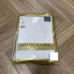 グンゼ　快適工房　肌着　L 半袖U首　日本製　綿100 ホワイト　メンズ