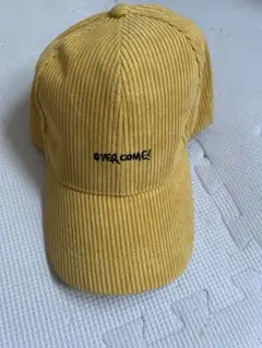 新品未使用★コーデュロイキャップ
