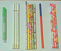 えんぴつ　赤えんぴつセット　12本