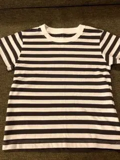 【美品】無印　ボーダーTシャツのサムネイル