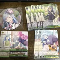 プロセカ　日野森雫　アニバーサリー　誕生日　缶バッジ　ヴァイスシュヴァルツカード