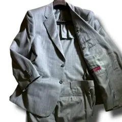 エルメネジルドゼニア セットアップ シルバーグレー シャドーストライプ柄 L相当のサムネイル