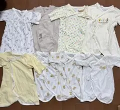 【まとめ売り】 新生児 肌着 12枚セット 50〜70サイズ　アカチャンホンポ