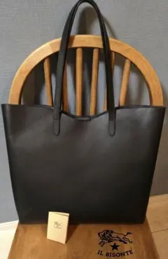 ​【美品】イルビゾンテ レザートートバッグ A4　メンズ/レディース　ビジネス