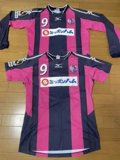 ※別売可能　セレッソ大阪2010年オーセンティックユニホーム3点セット非売品