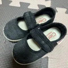 Cienta 黒 バレエシューズ 21