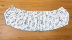 ❤️フェリシモ パイル地のシングル衿カバー 赤い花