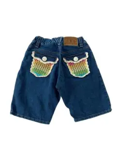 平成レトロ　エンジェルブルー　ハニーデビル　ハーフパンツ　130