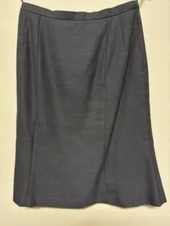 レディース 濃グレー タイトスカート13号