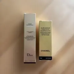 Dior Prestige & Chanel Sublimageサンプル