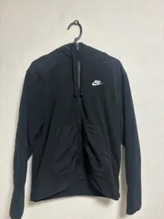 NIKE フリース ジップアップパーカー ブラック S