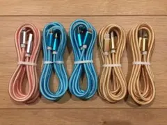 2m-5本　iPhone 充電器 ライトニング ケーブル 純正急速充電