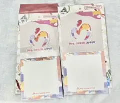 ミセス くじ Ｈ賞 ステーショナリーコレクション 立体メモ×2