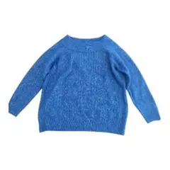 【美品】Jean Fel Dinand 7分袖 長袖ニットトップス LL