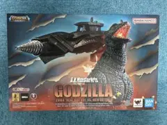 S.H.MonsterArts ゴジラ(2004)放射熱線Ver.VS新・轟天号