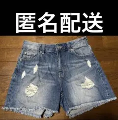 【匿名配送】COLZA Honeys ダメージ風ショートパンツ　Lサイズ