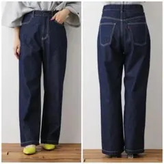 RodeoCrowns 美品 Relax HW ワイドパンツ