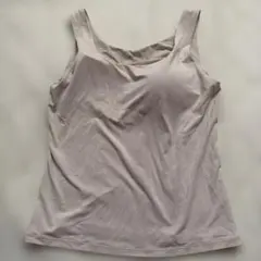 ユニクロ エアリズム　ブラタンクトップ ライトグレー Mサイズ UNIQLO