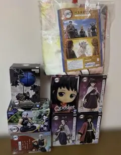 鬼滅の刃 フィギュア バスタオル まとめ売り 宇髄天元 ちょこのせ