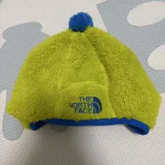 THE NORTH FACE キッズ ニット帽 黄緑色