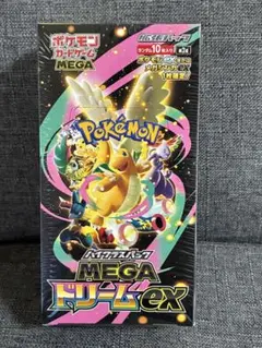 【シュリンクあり】ポケモンカードゲーム MEGA ドリームEX 1box