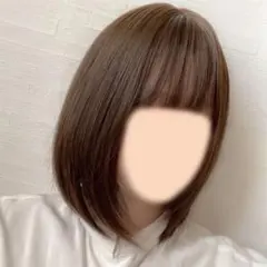 BAREN 襟足WIG ワンカールボブ チョコブラウン 4点セット - メルカリ