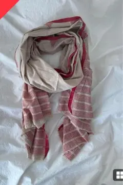 ミナペルホネン khadi&co希少1点物手織り手作業ストール カディアン