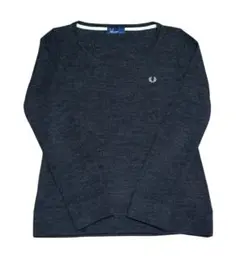 FRED PERRY フレッドペリー ニット セーター M 刺繍ロゴのサムネイル